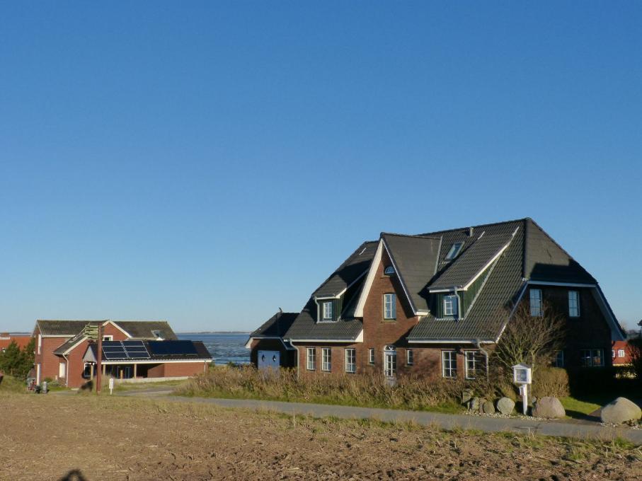 Haus Nordlicht Ferienwohnung *Bi Strun* Nebel Buitenkant foto